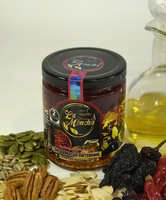 Salsa Macha Artesanal: Sabor Tradicional de Chihuahua | Tienda de Quesos Menonitas - 130ml