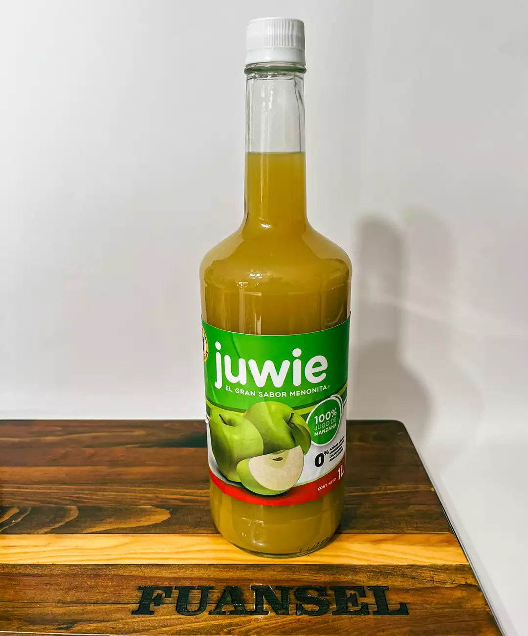 Jugo de Manzana Menonita Juwie – 100% Natural, 1 Litro